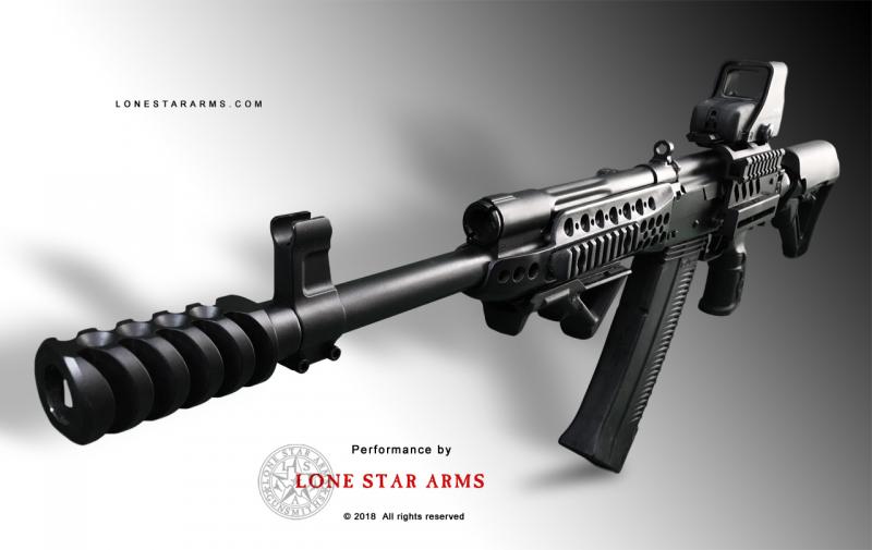 Lone Star Arms low-recoil KS-12 Signcutter build