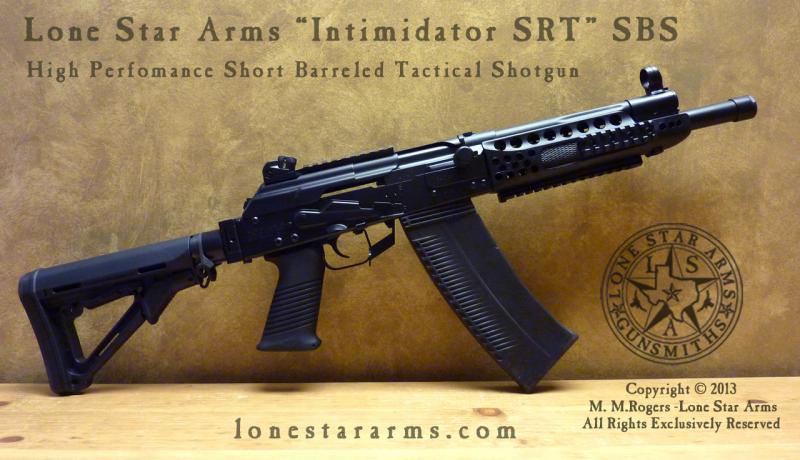 Lone Star Arms Intimidator SRT Saiga 12, right side